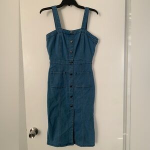 Jealous Tomato denim stretch dress, size small